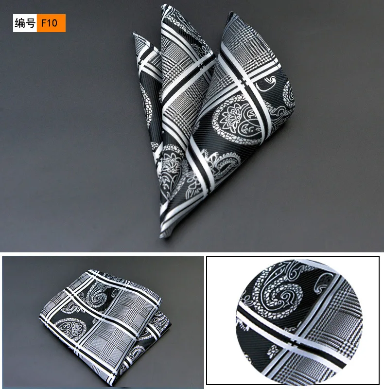 

Limited The Latest High-end Fashion Men's Pocket Square Scarves Accessories Formal Geometric Polyester Towel Handkerchief