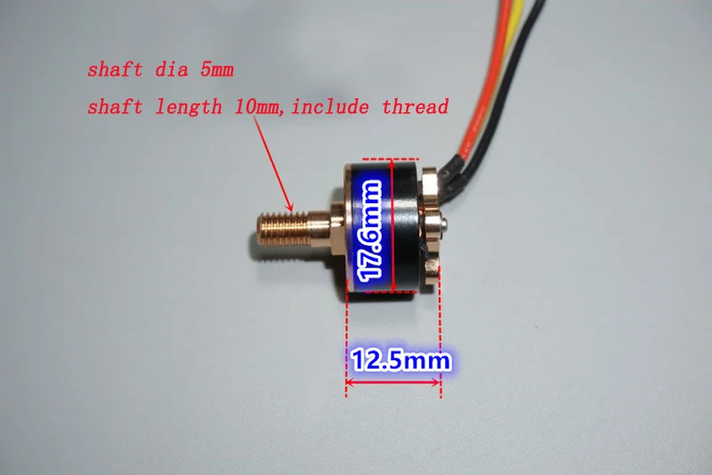 4 шт. Emax 1306 бесщеточный мотор 3100KV Outrunner Moteur с 5 мм резьбой CCW Paddle Кепка fr RC модель