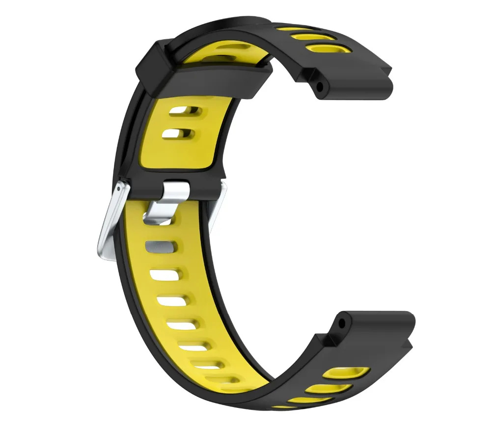 Резиновый силиконовый спортивный ремешок для часов Garmin Forerunner 735XT 630 620 235 230 220