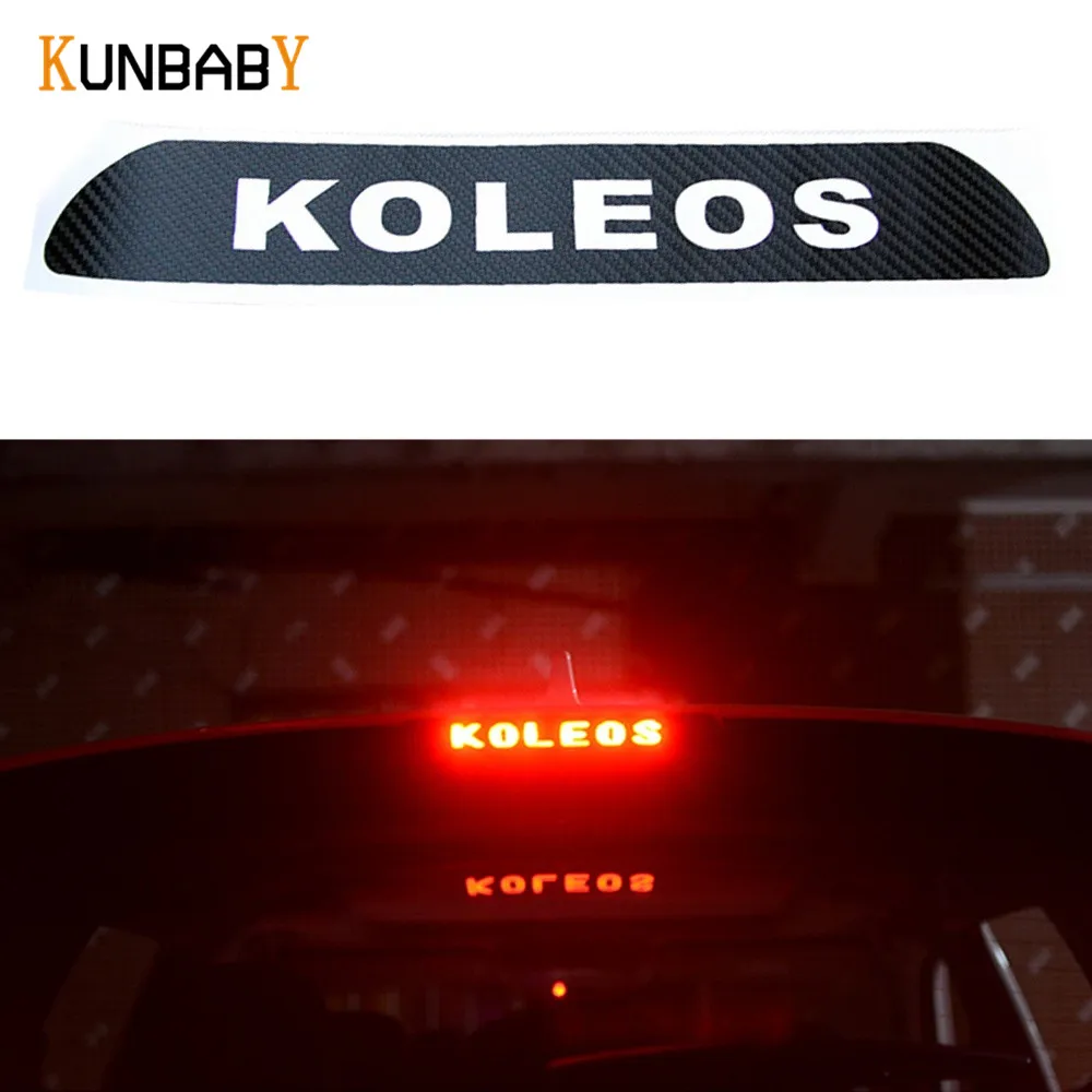 Автомобильный Стайлинг KUNBABY декоративные наклейки на стоп-сигналы для Renault Koleos