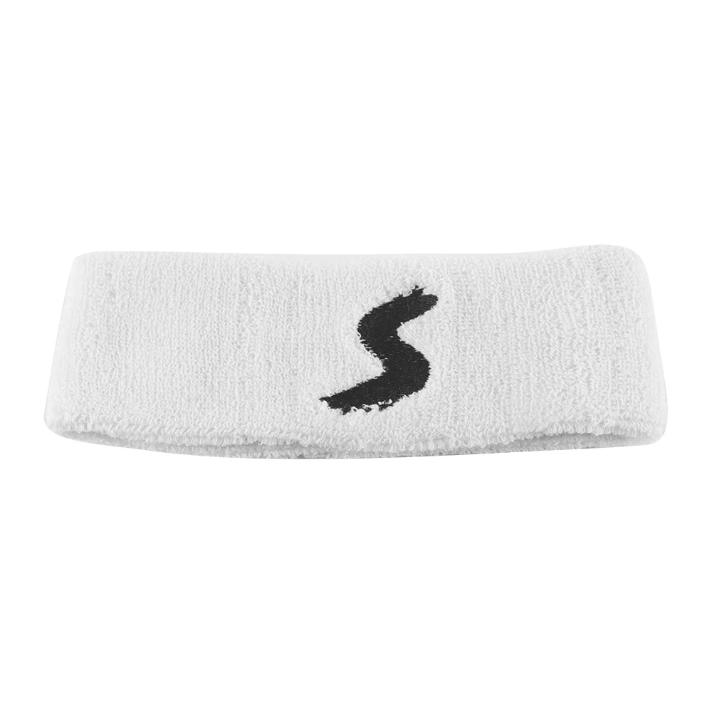 White SKDK, 1 шт., эластичная повязка на голову из полиэстера и хлопка, повязка на голову для йоги, бега, фитнеса, повязка от пота на голову, повязки на голову, Спортивная Повязка - Цвет: White