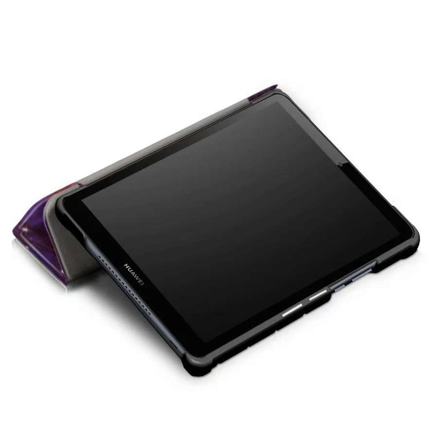 Тонкий флип чехол из искусственной кожи для Huawei MediaPad M5 lite 8 JDN2 W09/AL00 0 дюймов умный