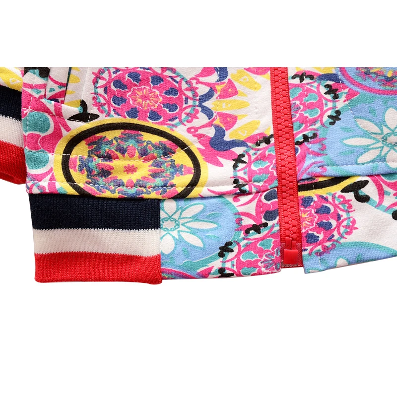 Модные детские пальто с цветочным принтом куртка для мальчиков и девочек сезон