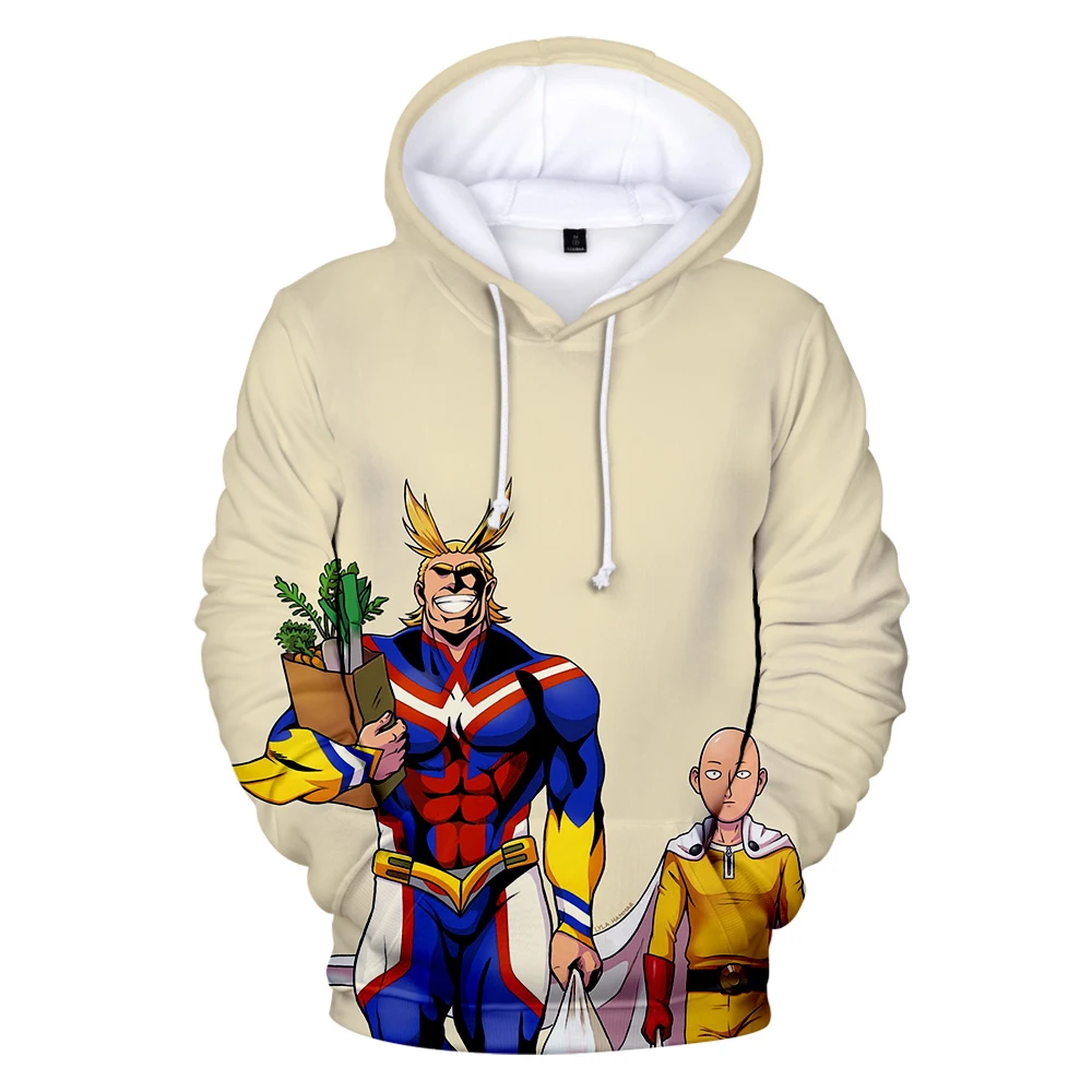 One Punch Man сезон 2 3D толстовки с капюшоном и принтом для женщин/мужчин Модная одежда