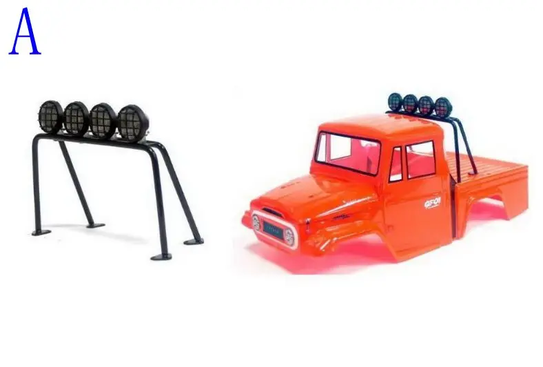 1/10 автомобисветильник багажный лоток на гусеничном ходу со светодиодсветильник