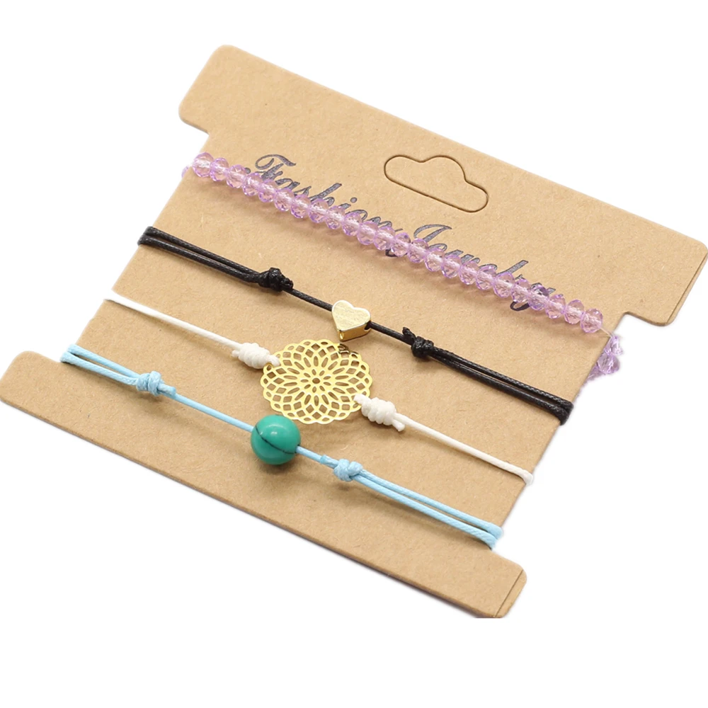 Женский очаровательный браслет для пары Boho Pulseira Bileklik мужские браслеты женщин