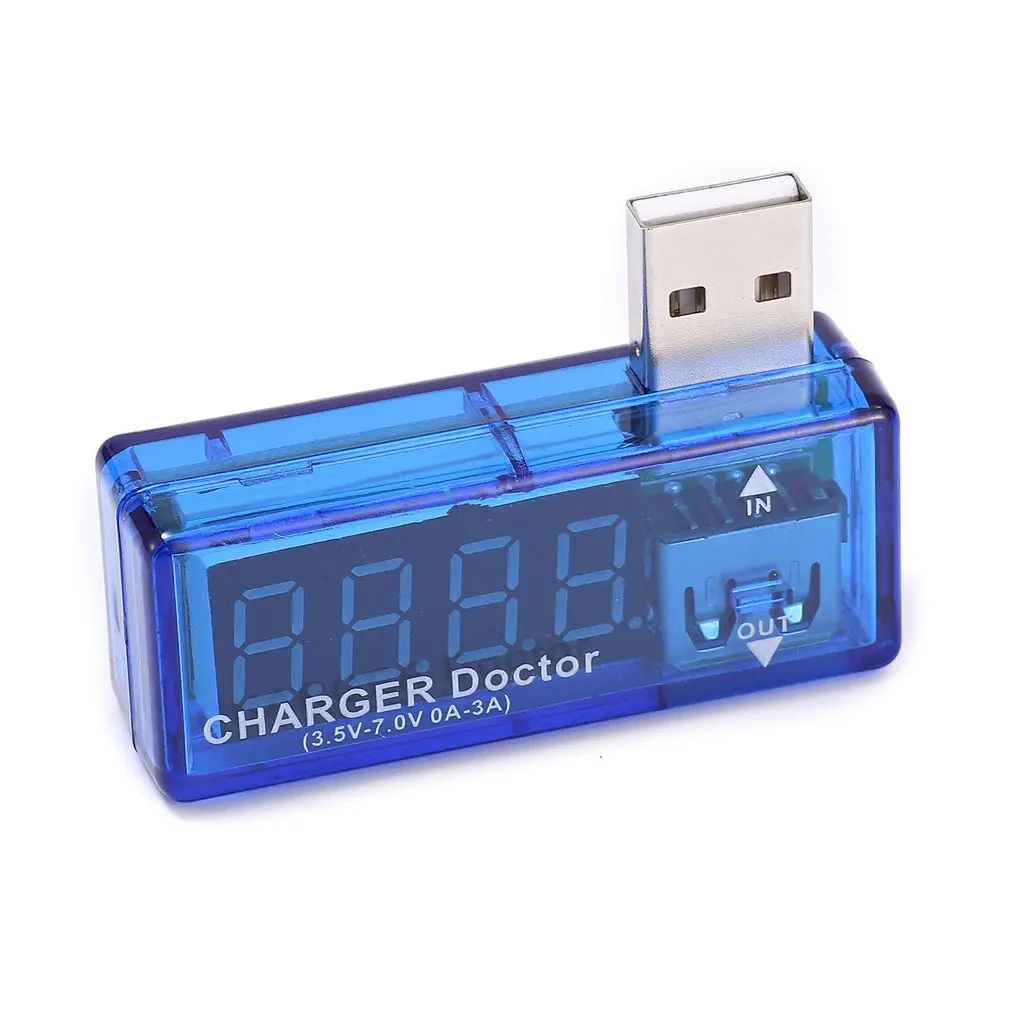 Usb зарядный ток напряжение детектор мобильный силовой и Вольтметр Амперметр