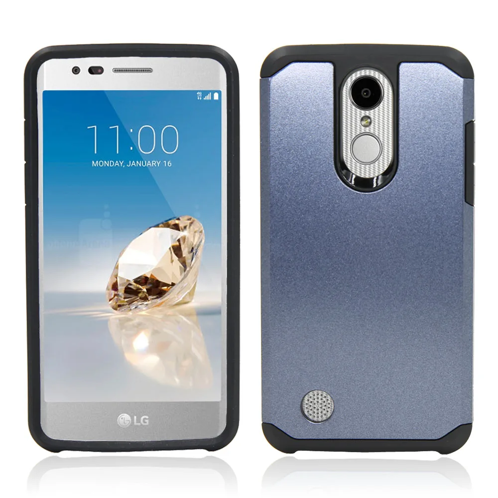 Двухслойный тонкий гибридный ударопрочный жесткий армированный чехол Capa