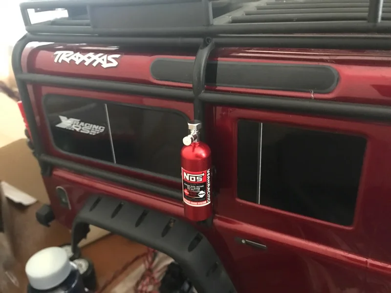 GRC алюминиевый азотный цилиндр NOS для TRAXXAS TRX4 SCX10 90046 90027 D90 D110 TF2 гусеничный