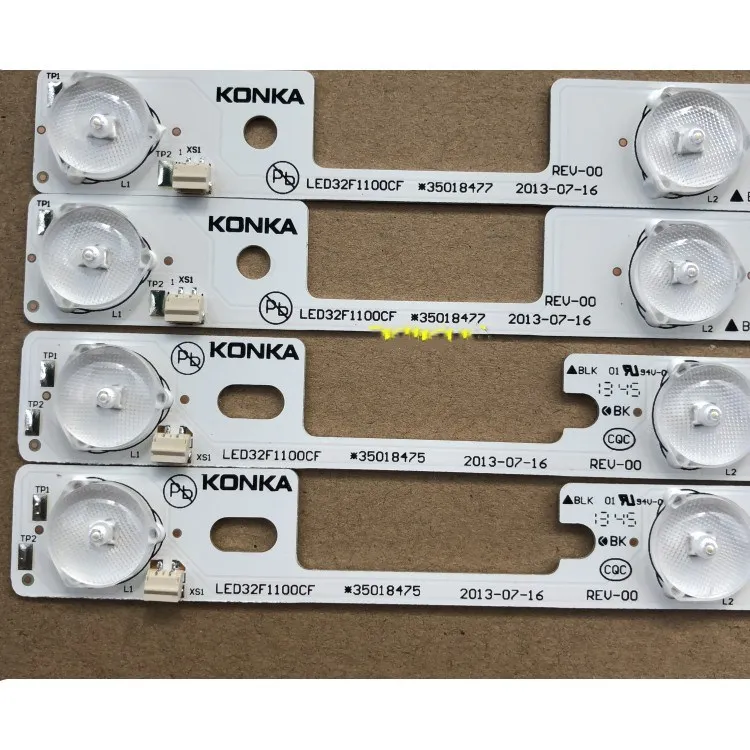 Новинка 4 шт./лот светодиодный светодиодные ленты для ТВ LED 32F1160CF 32F1100CF 35019911 35019908