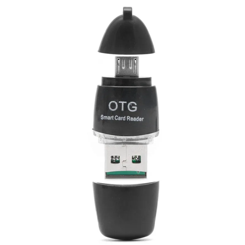OOTDTY USB адаптер микро OTG к 2 0 TF SD кардридер для Android телефона планшета