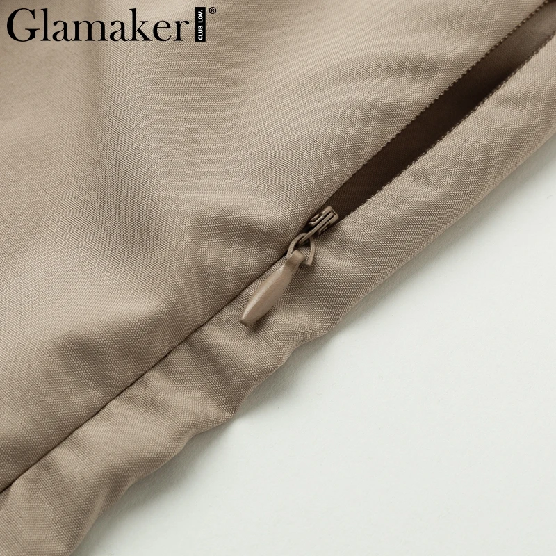 Glamaker черное платье с открытыми плечами, на шнуровке, с пышными рукавами, женское летнее облегающее платье для вечеринки, Сексуальное Мини Короткое платье для фитнеса, vestidos