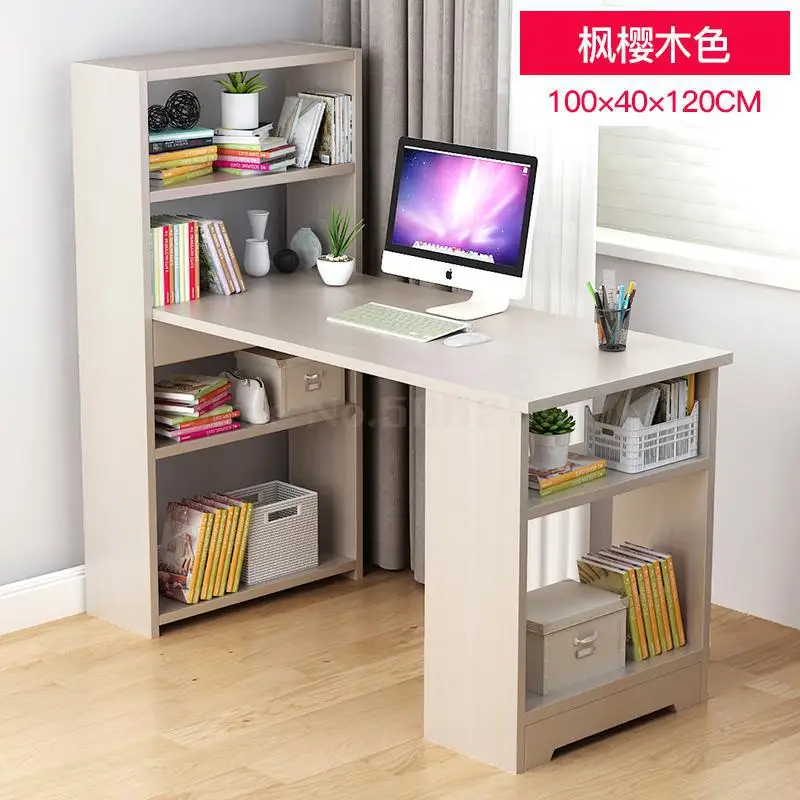 Same as picture 4 Computer Desk, Household Desktop, Bookcase, Desk Combination, Desk, Simple Bedroom, Modern Simple Desk For Students - Цвет: Same as picture 4