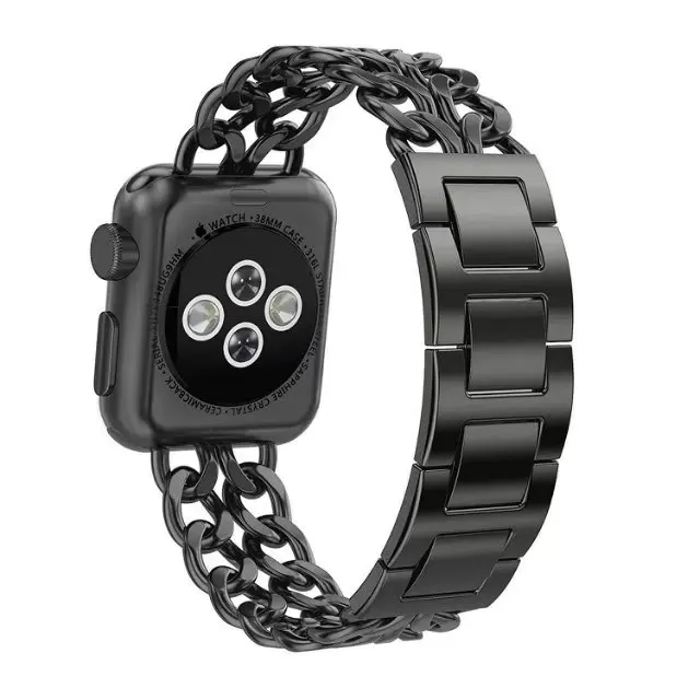 Нержавеющая сталь часы ремешок для iwatch Apple Пряжка ремешков наручных часов
