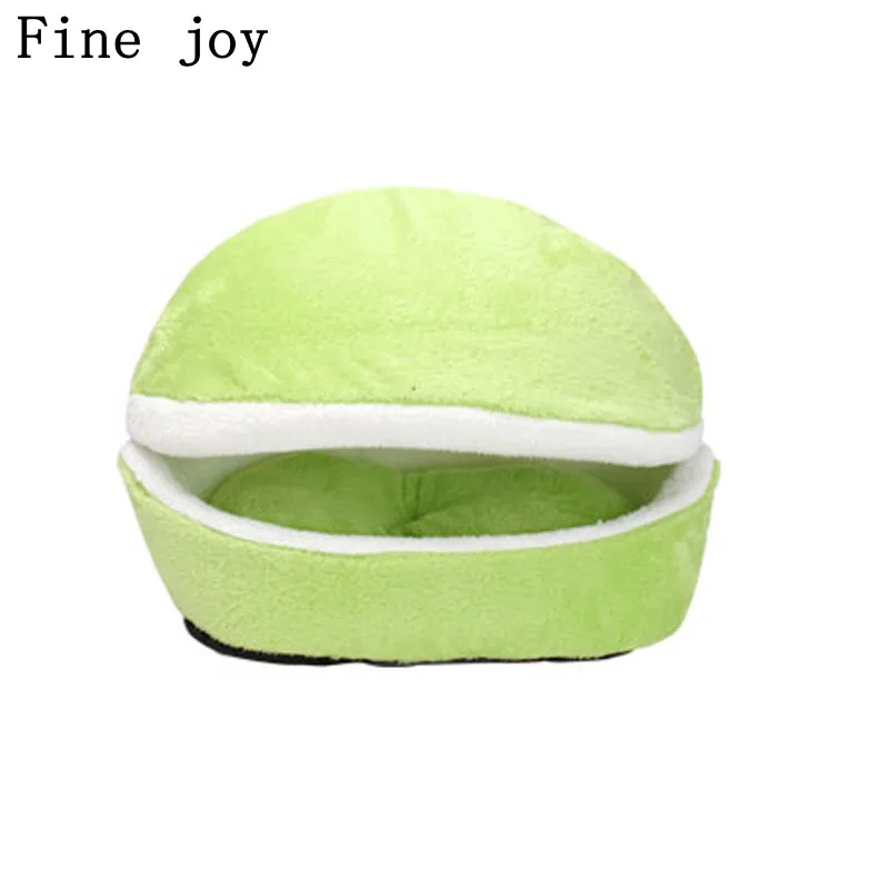 Fine joy теплая кровать для кошки домик животных диванчики собак маленьких кошек и