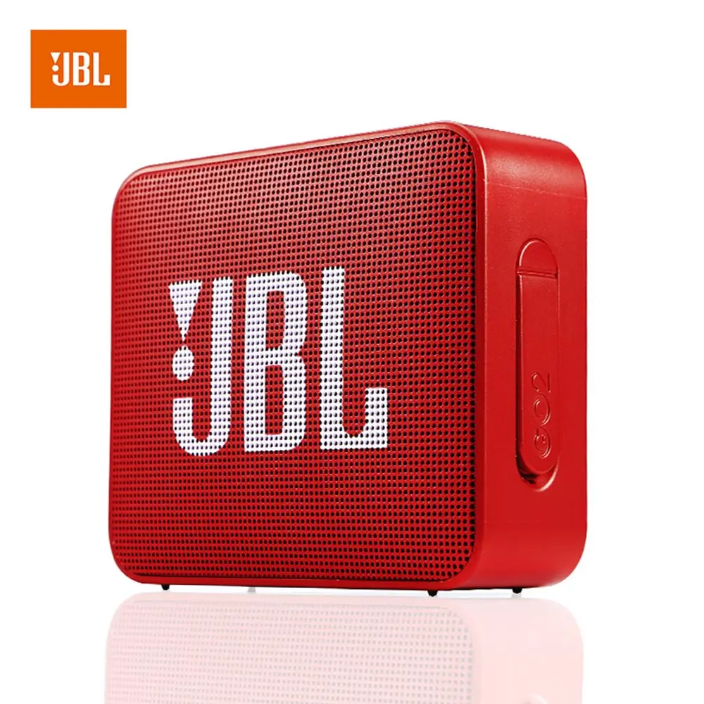Red JBL GO 2 Музыкальный беспроводной Bluetooth мини-динамик IPX7 водонепроницаемый открытый питьевой динамик s перезаряжаемая батарея с микрофоном - Цвет: Red