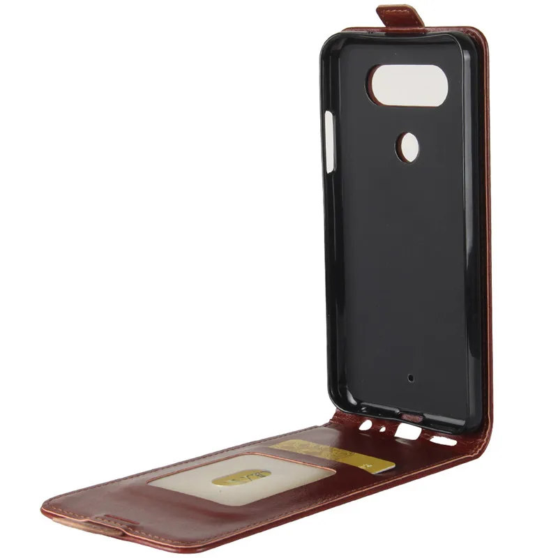 For LG Q8 Case Cover 5.2 inch Wallet PU Leather Phone H970 Q 8 Flip Protective Back Bag | Мобильные телефоны и аксессуары