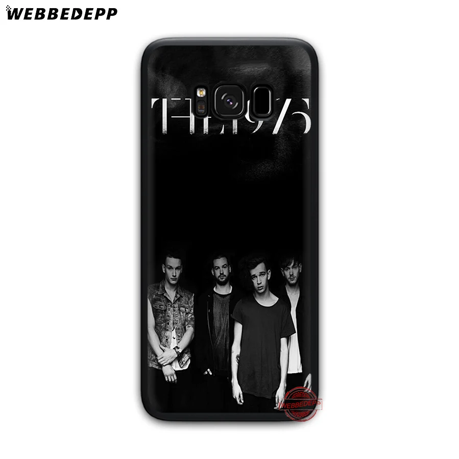 WEBBEDEPP мягкий чехол с музыкальной группой 1975 для Samsung A6 A7 A8 A9 J6 2018 S6 S7 S8 S9 S10E S20 Ultra Note 8