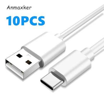 10 шт./лот оптовая продажа кабель USB C для мобильного телефона Samsung Galaxy A40s/A60/S10/S10 +/S10e