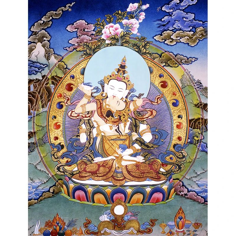 Тибетский танкафо для гостиной крыльца подвесная статуя домашнее украшение