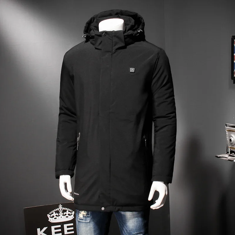 Большие размеры 10XL 8XL 9XL 6XL 5XL 4XL 2018 зимняя мужская куртка на молнии Зимняя