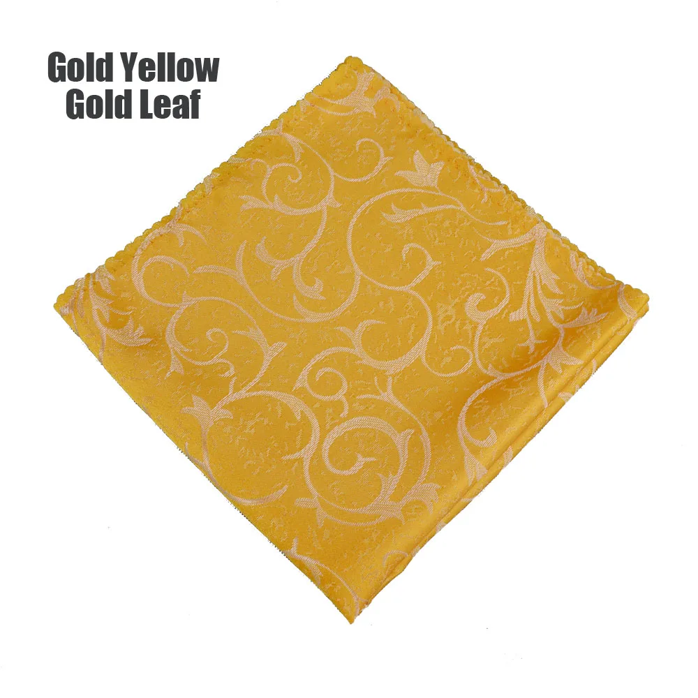 Yellow Gold Leaf Новое поступление Золотой Желтый/кофейный/красный 1" квадратная скатерть для ресторана отеля вечерние салфетка домашняя салфетка 10 шт./партия - Цвет: Yellow Gold Leaf