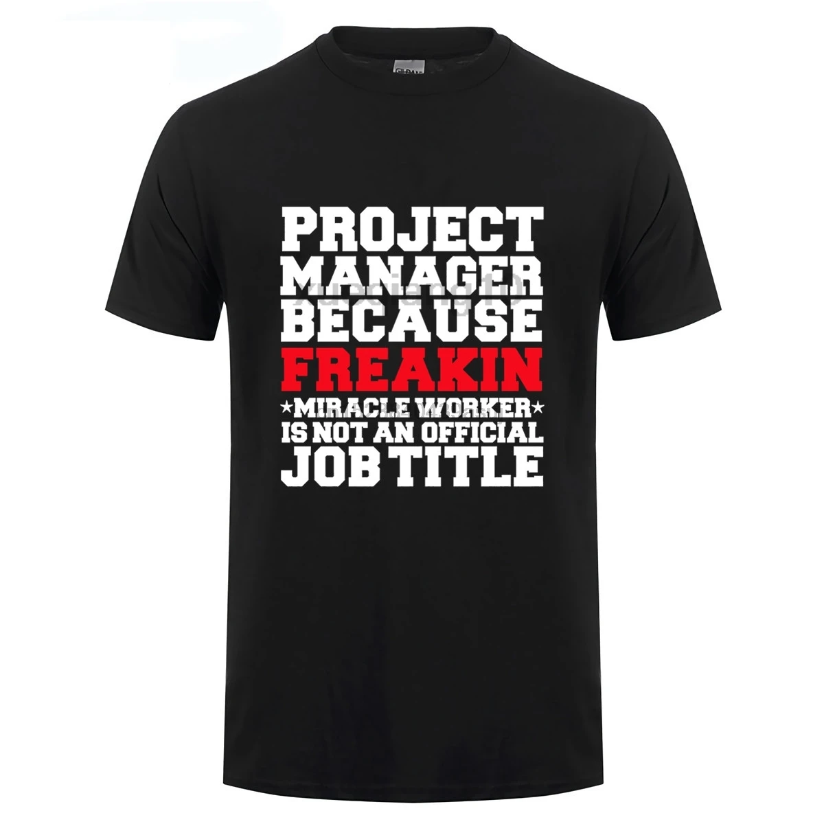 Проектный менеджер чудо Рабочая Футболка управление проектом | Мужская одежда