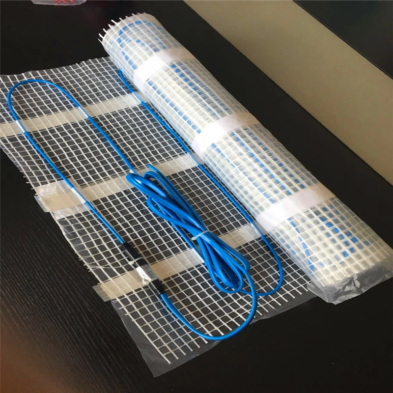 2m2 под плитку/пол с подогревом Коврики электрическое отопление термостатом мини