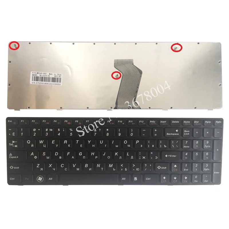 Новая русская клавиатура для ноутбука IBM LENOVO Ideapad G560 G560A G565 G560L RU|laptop keyboard|ru keyboardlenovo