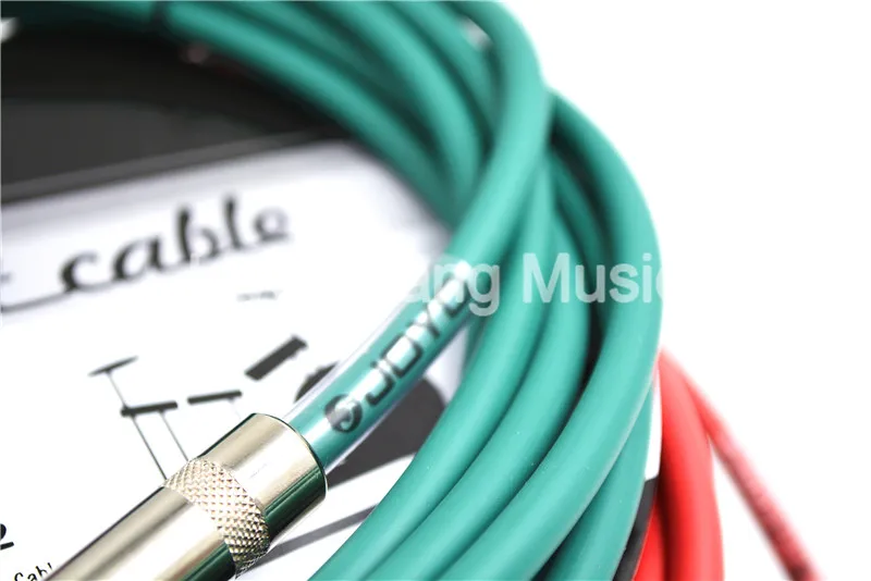 JOYO CM 12 15 футов 4 5 м экранированный моно 6 3 мм Мужской Угловой металлический штекер