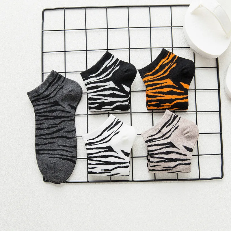2019 spring and summer new tiger line women ankle socks | Женская одежда