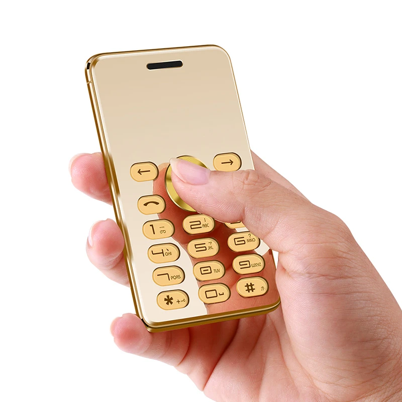 Новое поступление Mparty C555B мини ультра тонкий телефон одна sim карта GSM мобильный