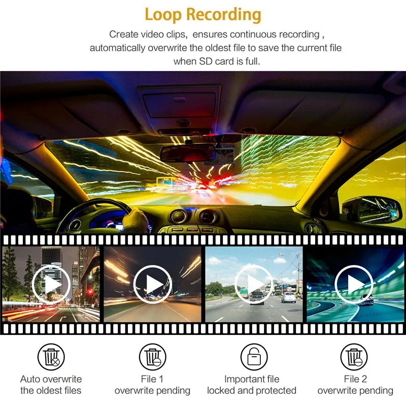 Автомобильный видеорегистратор 2 4 дюйма G30 Full HD 1080P 120 градусов для автомобилей с g