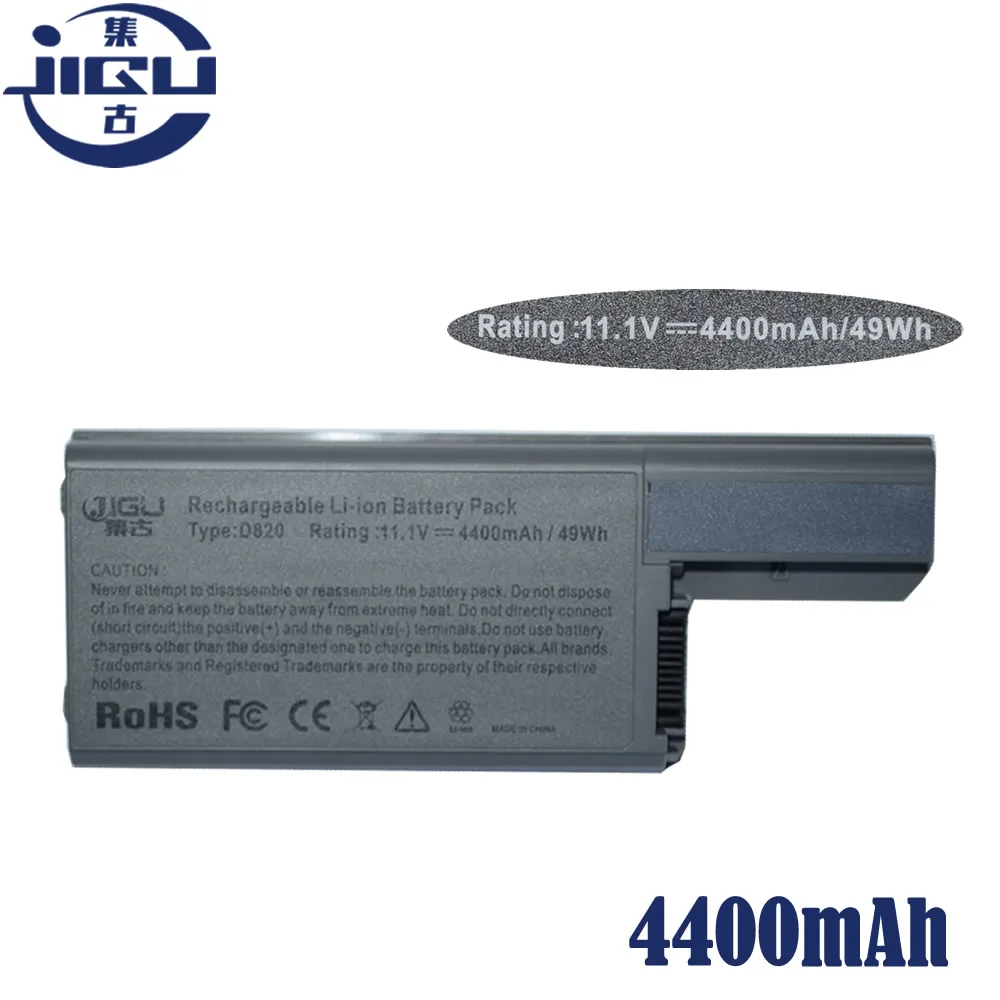 Сменный аккумулятор JIGU для ноутбука Dell моделей Latitude D531 D531N D820 D830 Precision M65 M4300 YD626 |