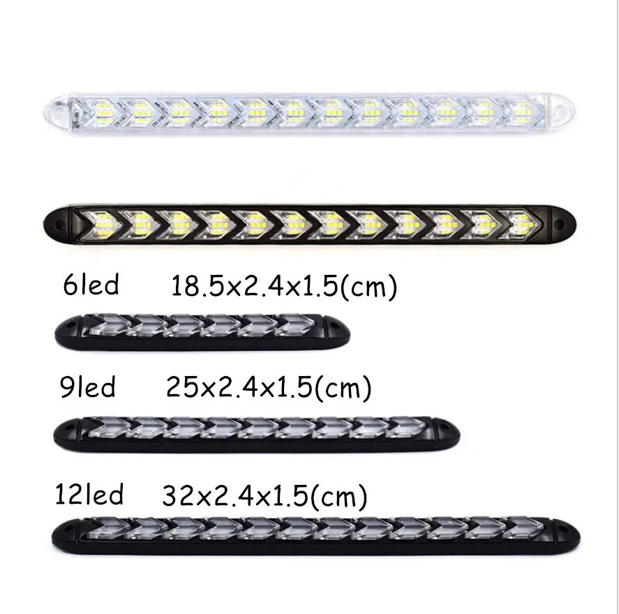 Letin Car Styling Arrow LED Daytime Running Light DRL Dynamic Flowing sequential White+ Amber Turn Signal | Автомобили и