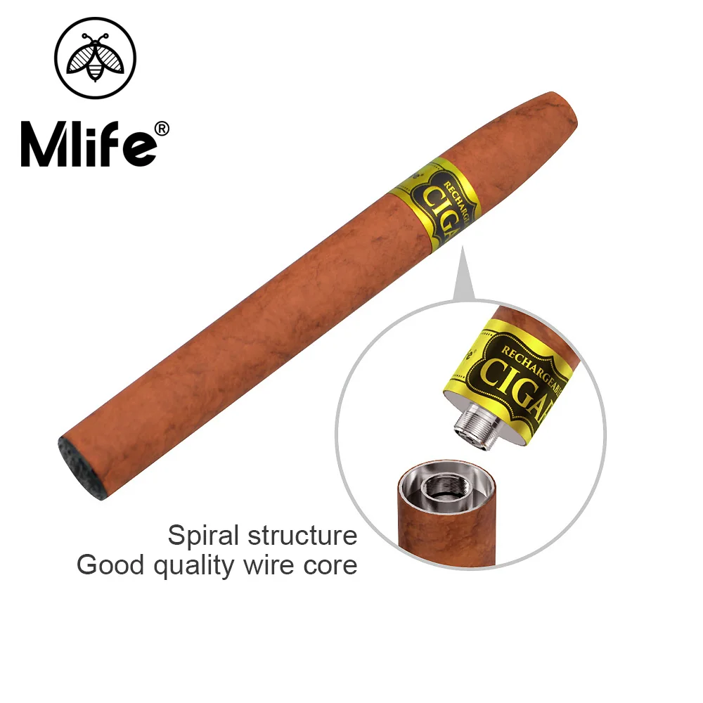 2018 Новые 100% оригинальные Mlife Cigar3 Vape ручка комплект с 900 мАч Батарея 2.6ohm