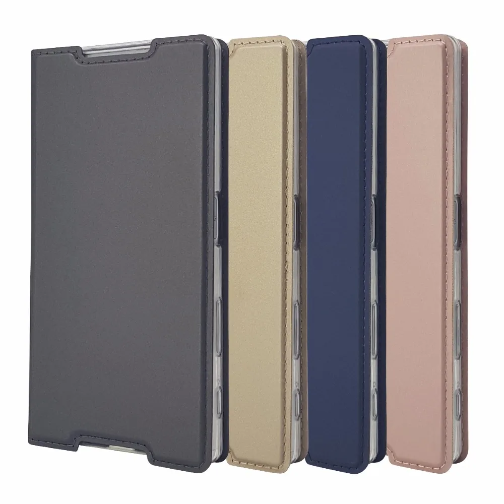 Для SONY Xperia Z5 случае DNGN нежный Искусственная кожа 3in1 Kickstand автоматический слот для