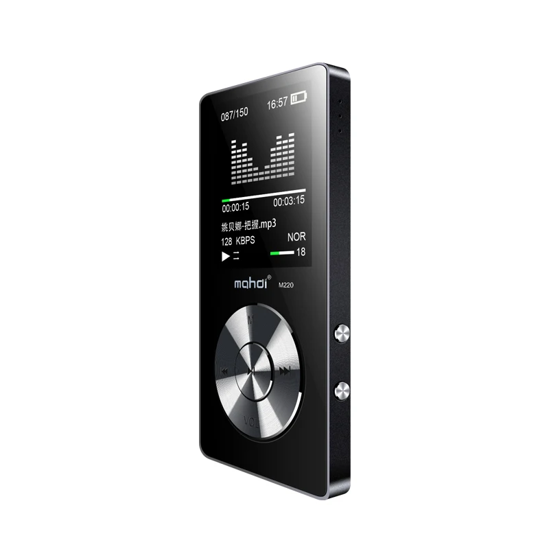 MP3 плеер MAHDI HIFI без потерь 1 8 дюймовый TFT экран музыкальный встроенный динамик ГБ с