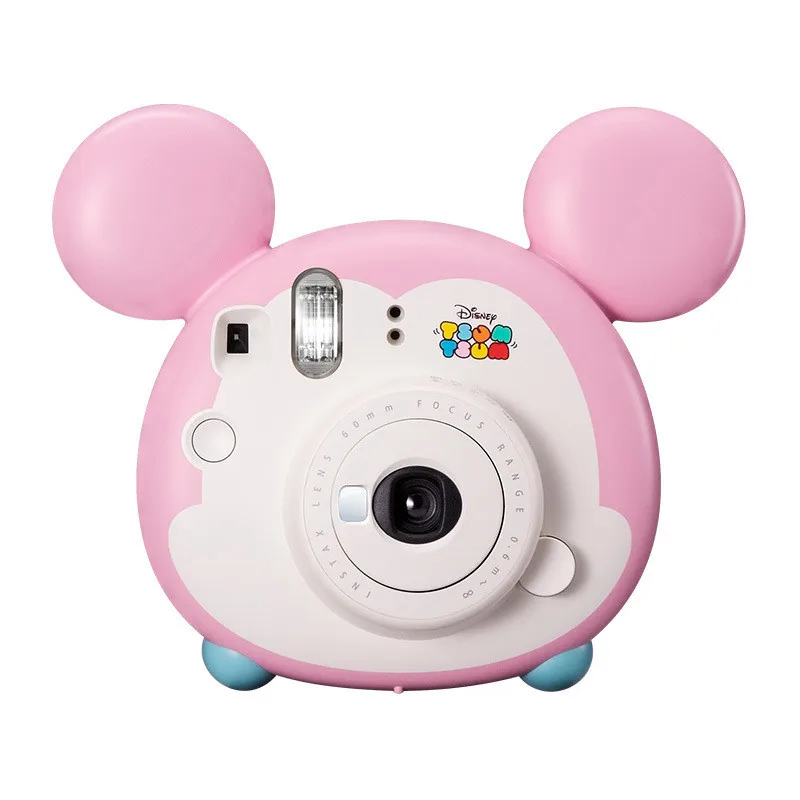 Fujifilm Instax розовый Стиль Мини Мгновенный фильм Камера для Polaroid Моментальное фото в