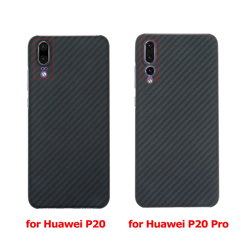 100% чехол из настоящего углеродного волокна для huawei P20 Pro роскошный шестигранный