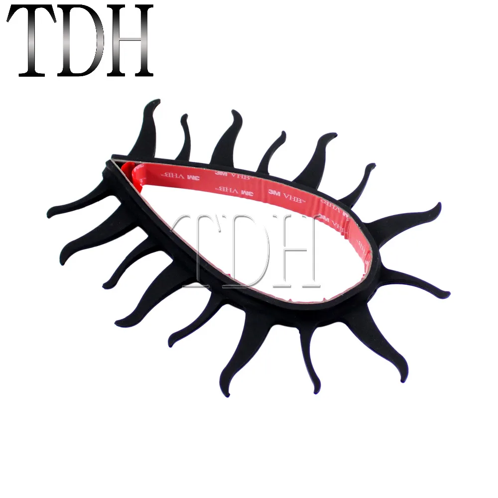 Мотоциклетный Mohawk наклейка на шлем резиновый Стик в стиле панк для грязного