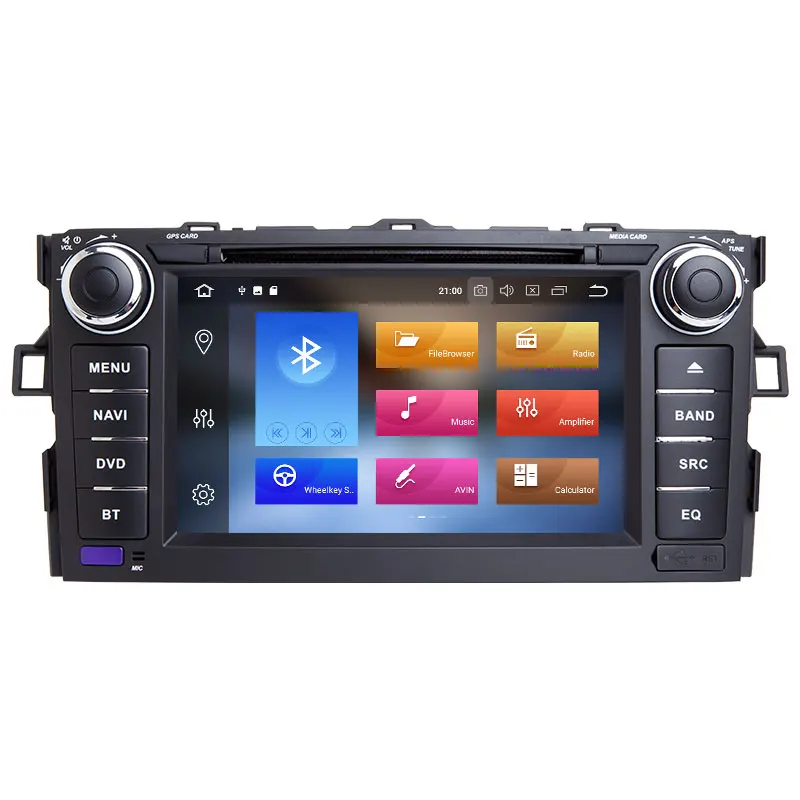 Авторадио 2 Din Android 8 0 автомобильный dvd-плеер для Toyota Auris венчик Альтис 2012 2013 gps