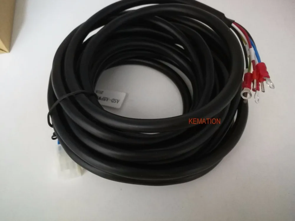 Compatible ASD-ABPW0105 ASD-A2 0.1-0.75KW Motor w.Brake Cable 5M |