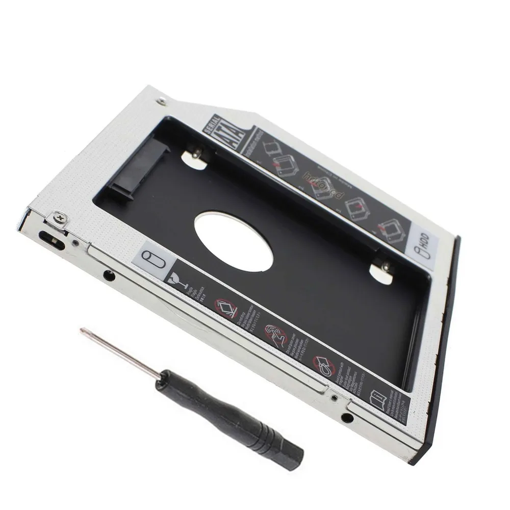 2nd жесткий диск HDD SSD Caddy для Sony vaio Vpceb3c5e Vgn-Nr498e Vpceb2 серии VPCEA VGN-SR VGN-BZ 12.7 мм |