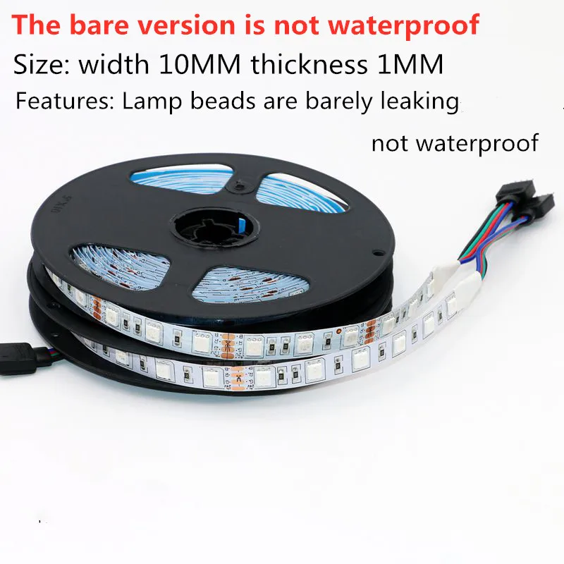 Фото DC12V5050LED световая полоса эпоксидная водонепроницаемая цветная версия телесного DC12V5050LED световая полоса эпоксидная водонепроницаемая цветная версия телесного