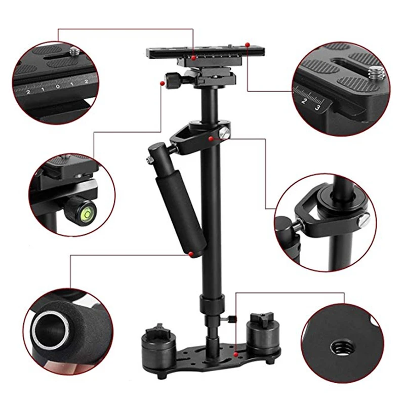 Pro S40 40 см 0 4 м алюминиевый сплав Steadicam Steadycam Ручной Стабилизатор кронштейн для