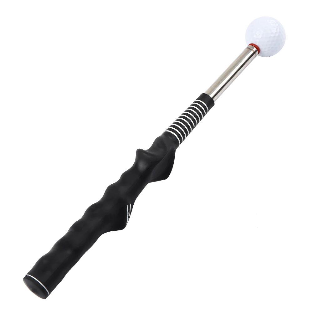 Telscopic Golf Swing Trainer Tools Swim Rod Training Aids Beginner Gesture Correction Aid Ball Sports | Спорт и развлечения