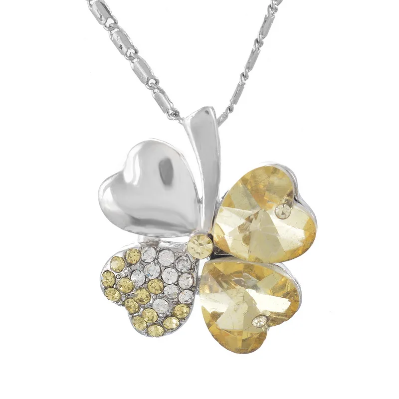 FUNIQUE 2018 Австрия Хрустальная цепочка ожерелье сладкий стиль стразы на одной