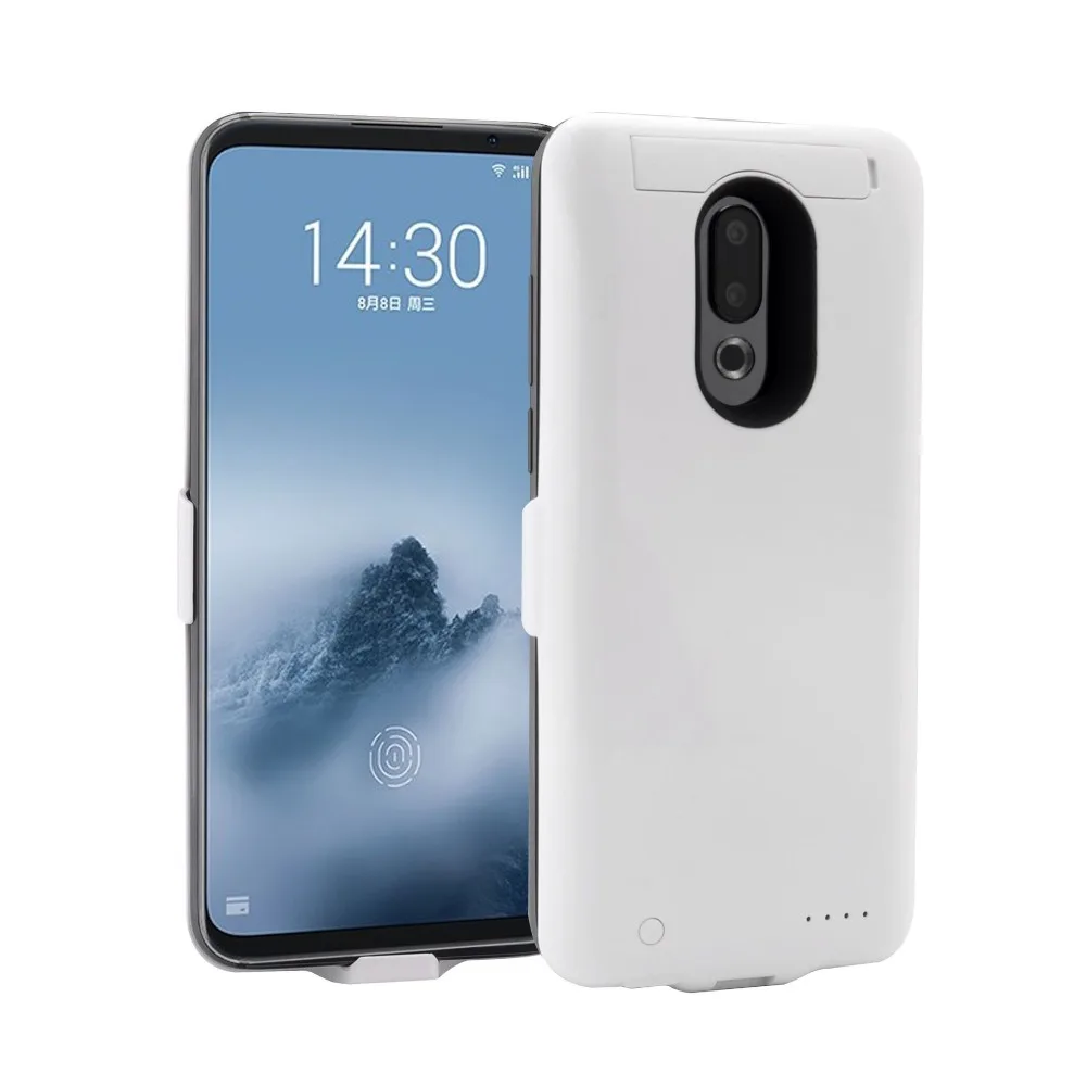 Тонкий чехол для аккумулятора ZKFYS 6500 мАч Meizu 16th зарядного устройства портативного