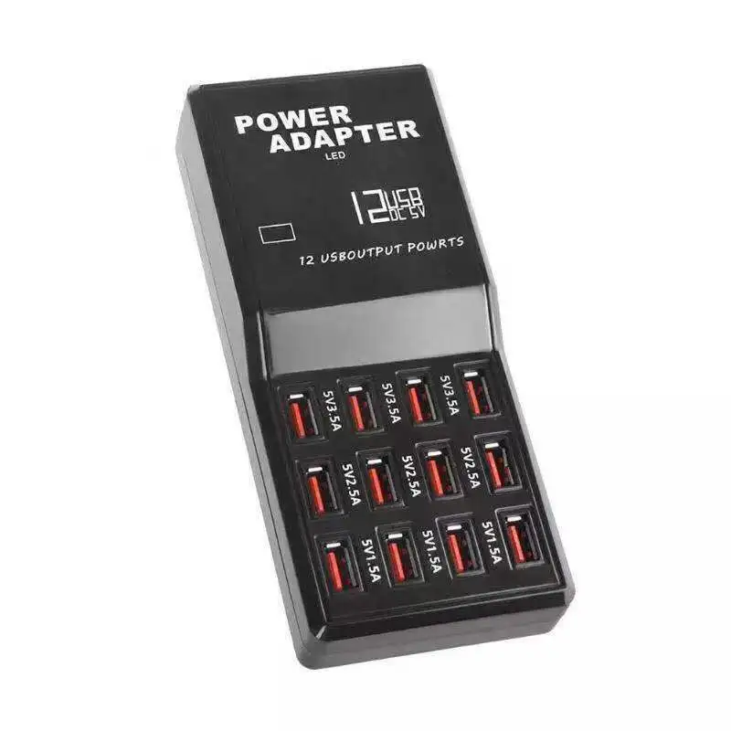 Многофункциональный 12 портовый USB зарядная станция концентратор Настольный